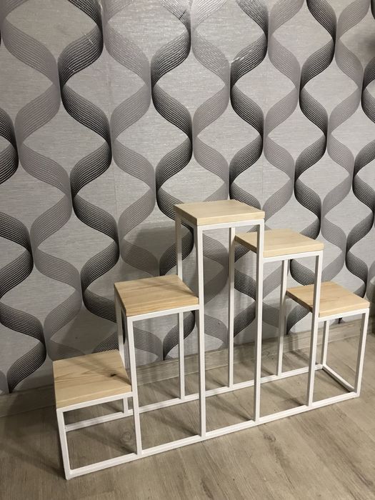 Kwietnik stalowy / metalowy typu loft