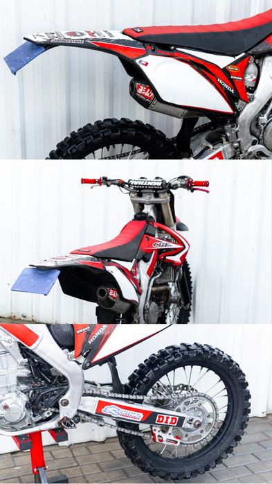 MATRICULADA HONDA CRF 450 YOSHIMURA até 66€/MÊS