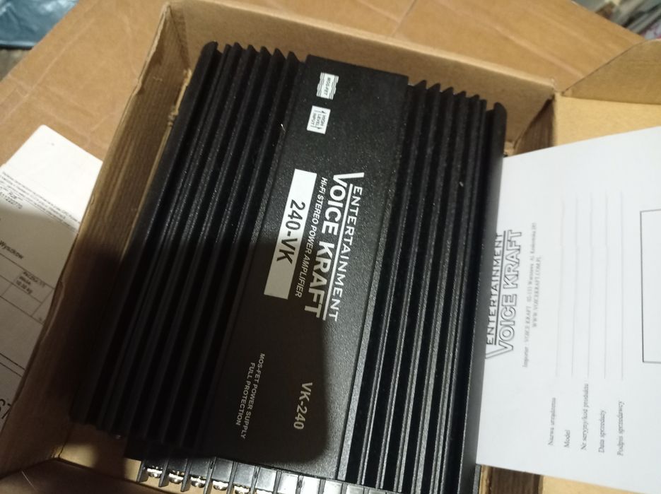 Wzmacniacz samochodowy Voice Kraft vk-240