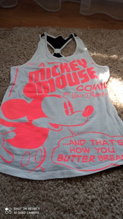 Bluzka w neonowe wzory