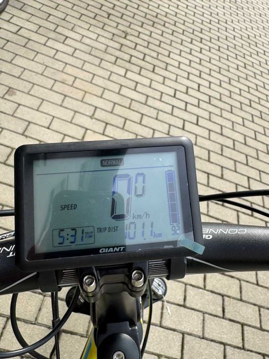 Rower elektryczny Giant DIRT-E rozmiar L silnik Yamaha 2 baterie