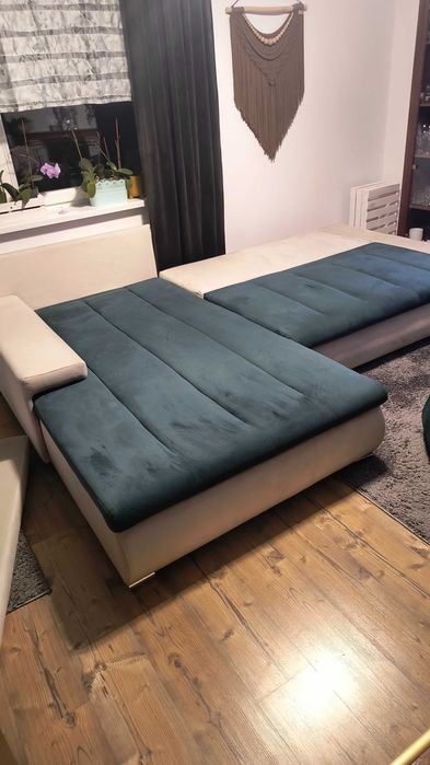 Duża sofa narożnik + meble gratis bardzo dobry stan