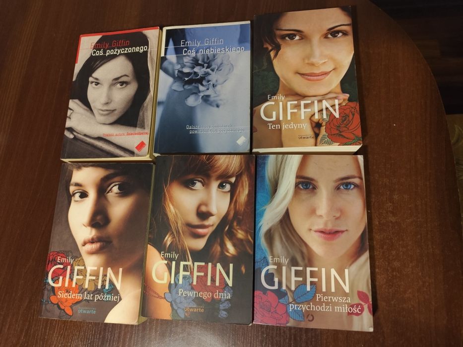 Zestaw książek Emily Griffin 6 książek
