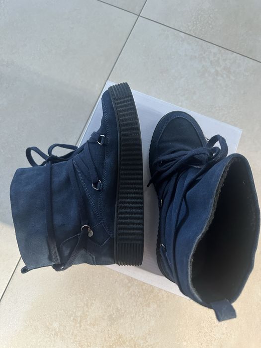 Welurowe botki Neścior