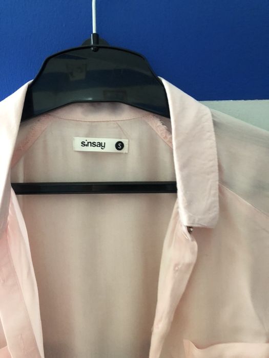 Jasno różowa koszula SinSay