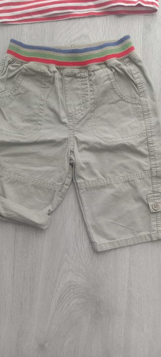 Zestaw chłopięcy 3-6m-cy, t-schirt 2 sztuki,spodenki