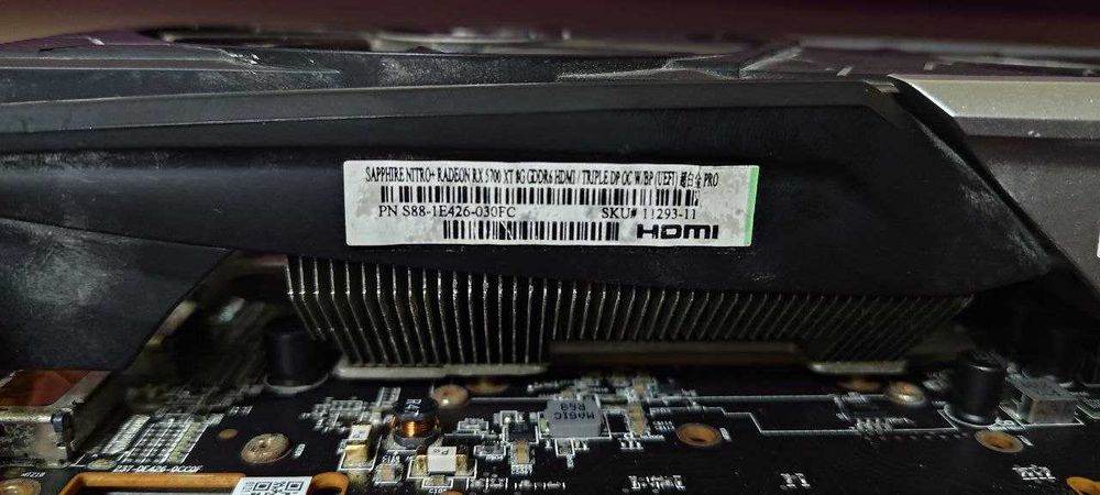 Відеокарта RX 5700 XT 8GB Sapphire Nitro+ BE (11293-10)