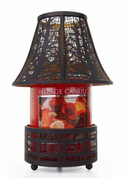 Аромосвеча Village Candle Зимний клементин 602г. Подсвечник