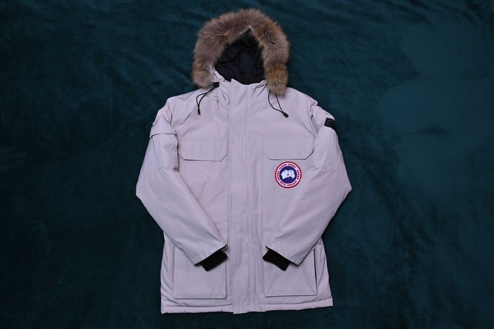 PILNE! Kurtka Parka Zimowa Canadian Goose Expedition z natural. futrem