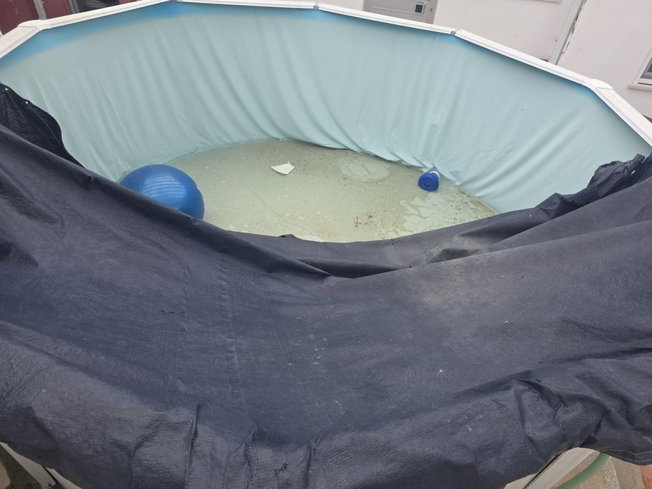Piscina redonda com colunas 460x120 Mm
