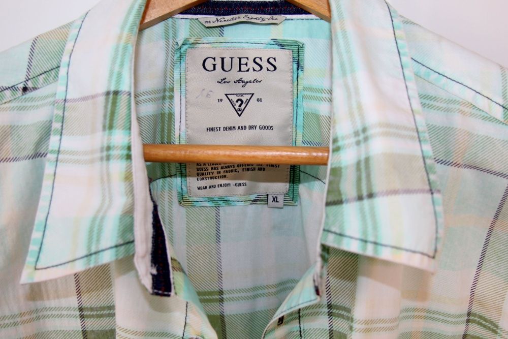 Guess - koszula z krótkim rękawem L/XL