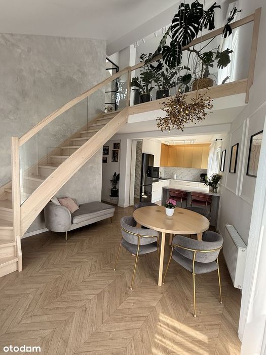 REZERWACJA Dwupoziomowe mieszkanie, balkon, klimatyzacja 88m2 / 106m2