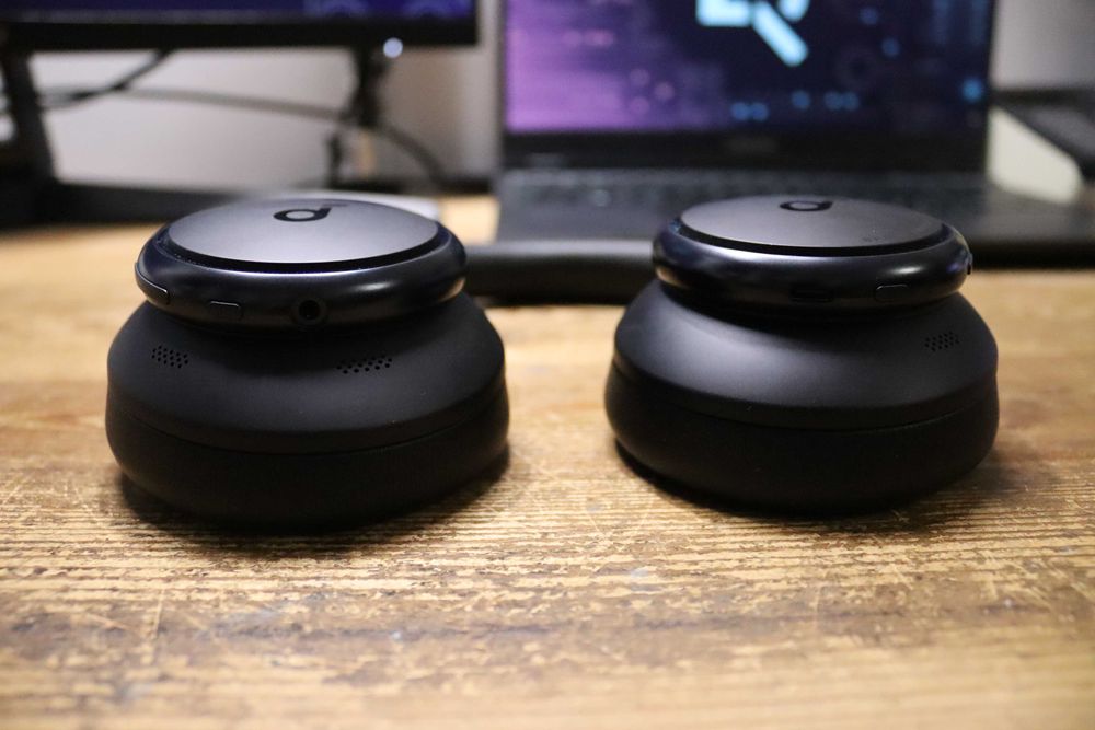 Słuchawki bezprzewodowe nauszne Soundcore Space Q45 czarne (5905)