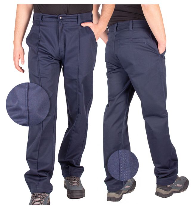Spodnie Robocze Męskie Mocne Szwy Taktyczne 34/32