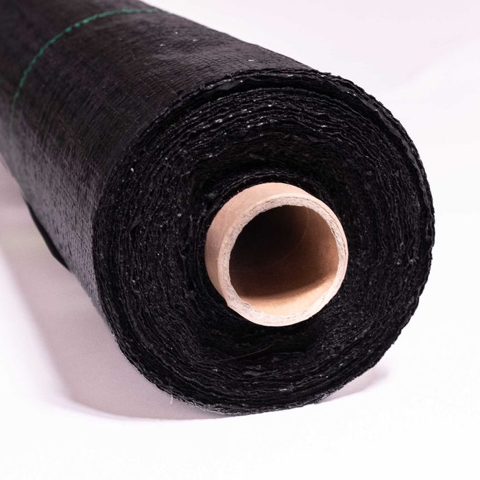 Agrotkanina ściółkująca (przeciw chwastom) czarna 160x1000cm 100 g/m²