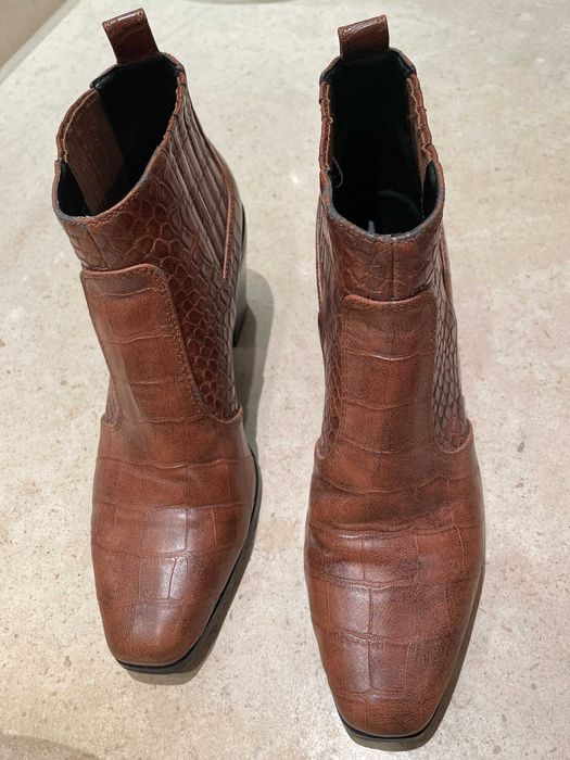 Bota senhora castanho claro, Mango