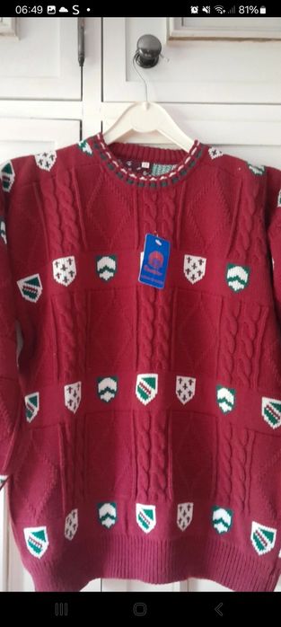Camisola de malha nova estilo harry potter
