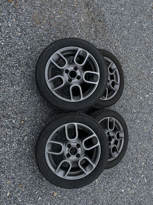 Jantes 15 Fiat 500 sport furação 4x98