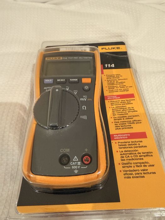 Voltimetro FLUKE 114 ! Nunca usado !
