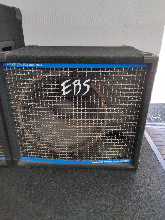 Colunas EBS Evolution Pro Line 2000 — 2x12 + 1x15 para Baixo
