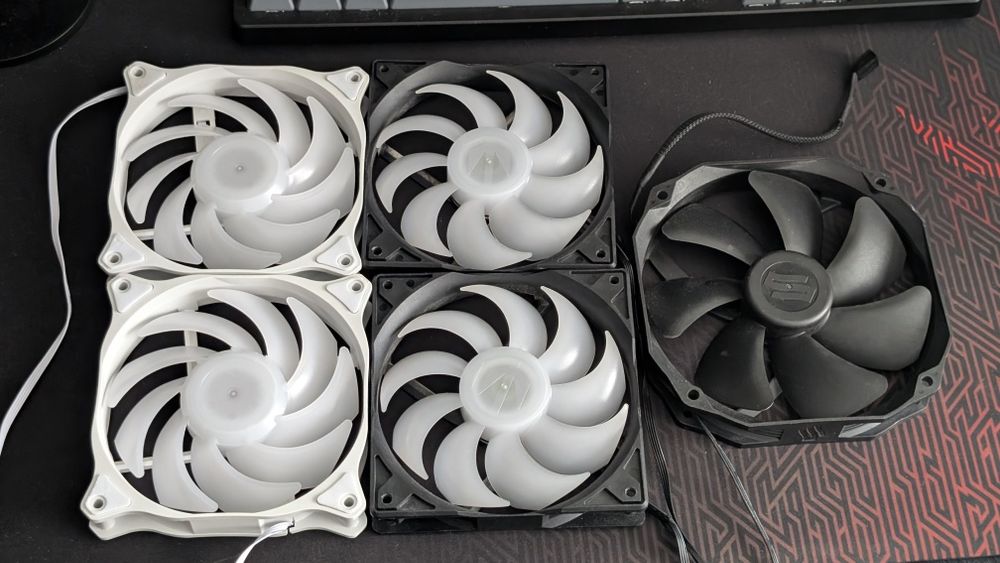 Wentylatory RGB gembrid, silentiumpc 120 i 140mm