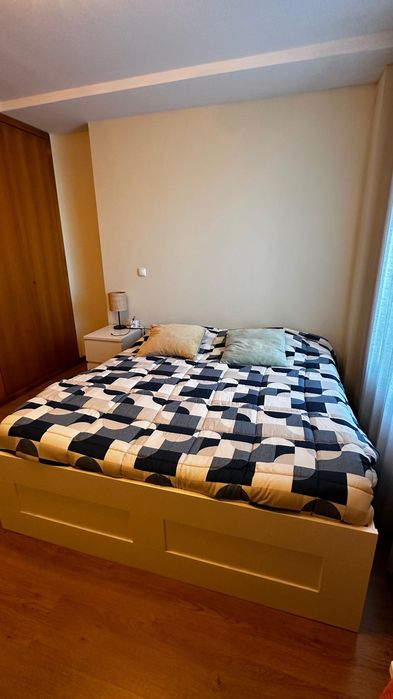 Cama Ikea 4 gavetões + colchão