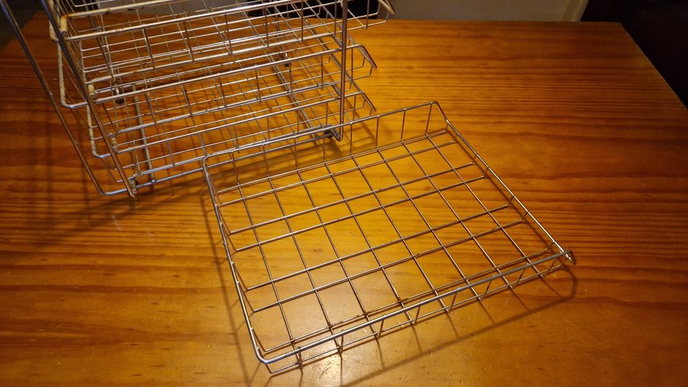 Conjunto 4 gavetas organização inox