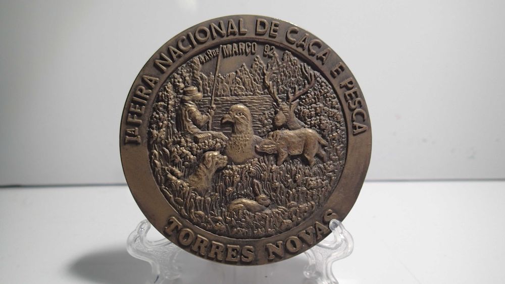 Medalha da 1º Feira Nacional de caça e Pesca