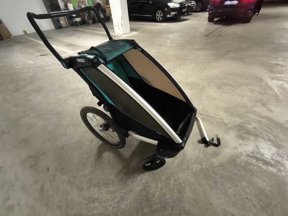 wózek przyczepka thule lite stan bdb