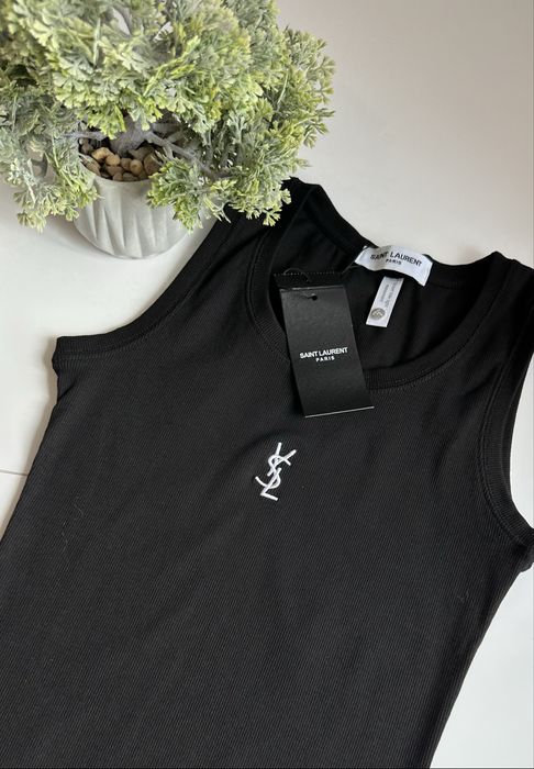 Майка, топ YSL, saint laurent
