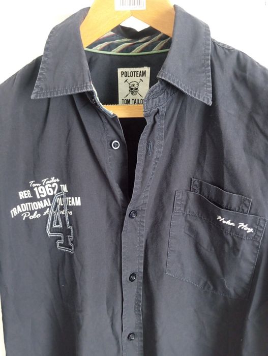 Koszula męska granatowa Tom Tailor r. L, XL