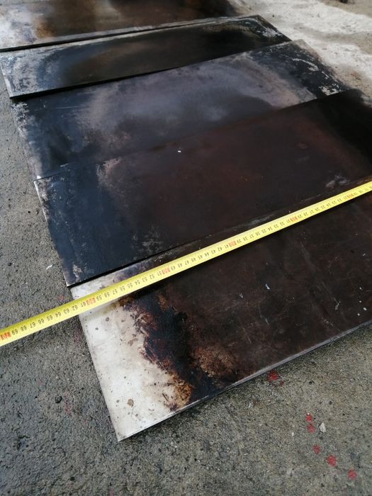 Blacha nierdzewna z pieca