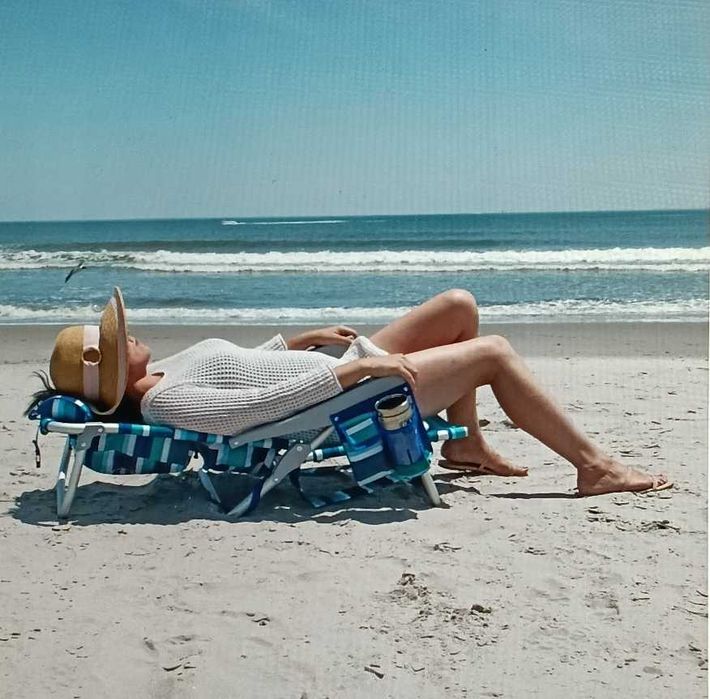 Cadeira de praia, camping e pesca Tommy Bahama nova e precintada