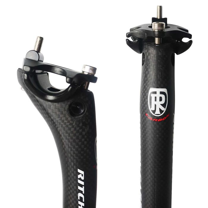 RITCHEY WCS Carbon sztyca NOWA 27.2/31.6 / 400mm MAT/POŁYSK offset20mm