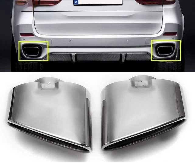 Насадки (наконечники) глушителя для BMW X5 E70 (2006-2013)