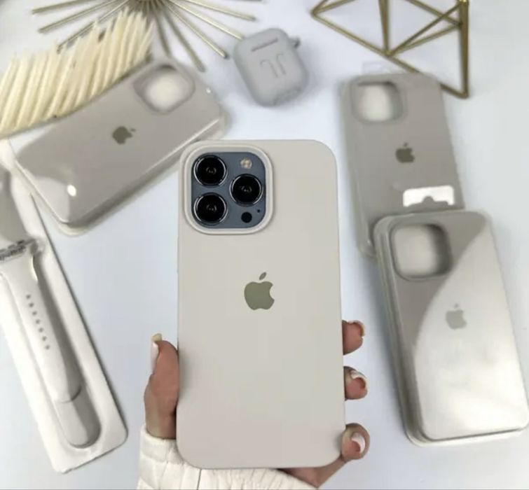 Силіконовий чохол на айфон silicone case iPhone 16 Pro Max /інші 14 15