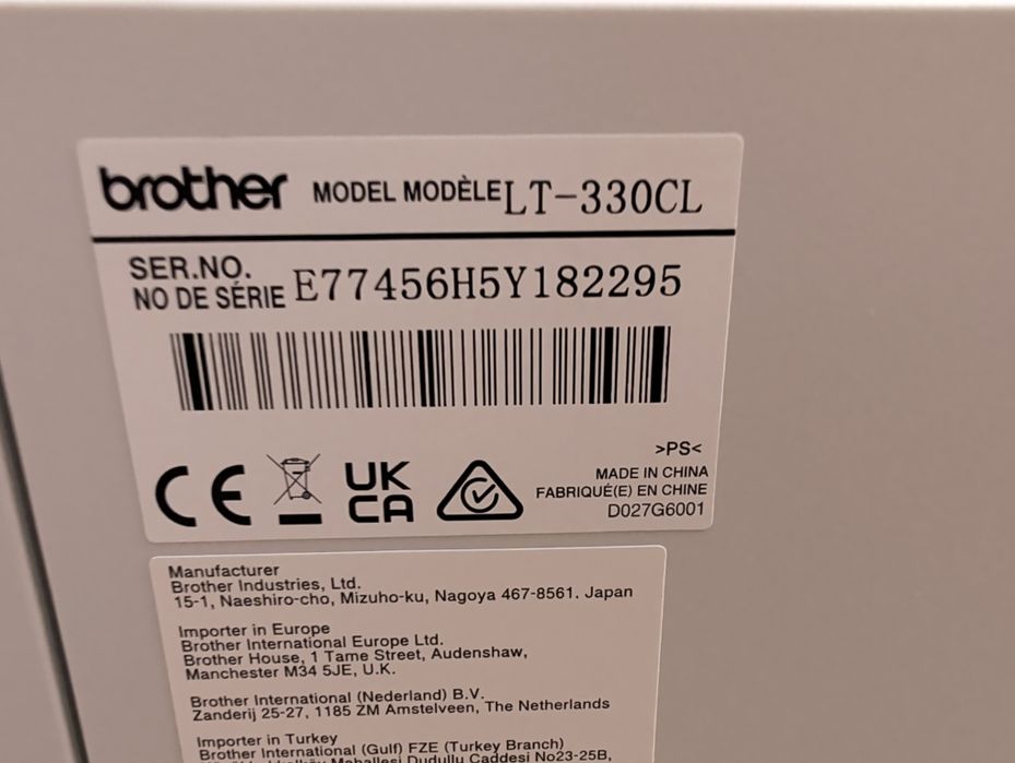 Brother LT-330CL Bandeja Inferior