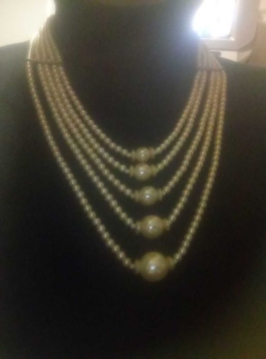 Продам колье под жемчуг