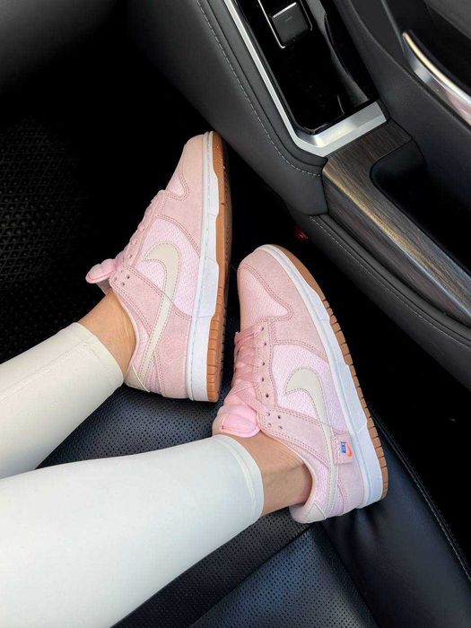 Женские кроссовки Nike Dunk Low Teddy Bear Pink 36-41 Новинка! Топ