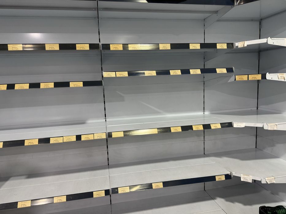 Prateleiras  supermercado