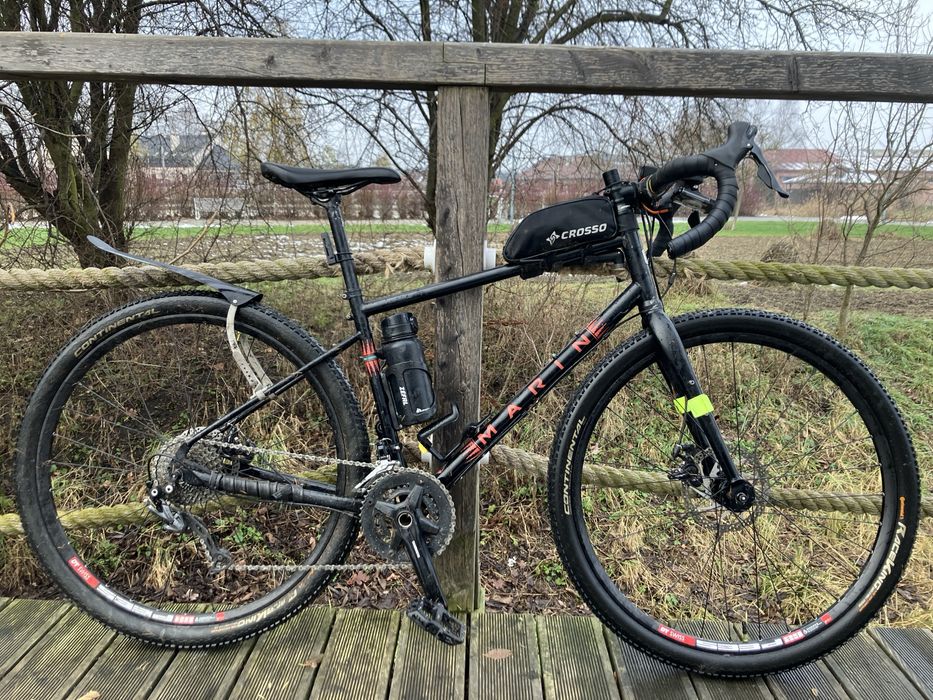 marin four corners2021, rozmiar M, dt swiss, raceking, stalowy gravel