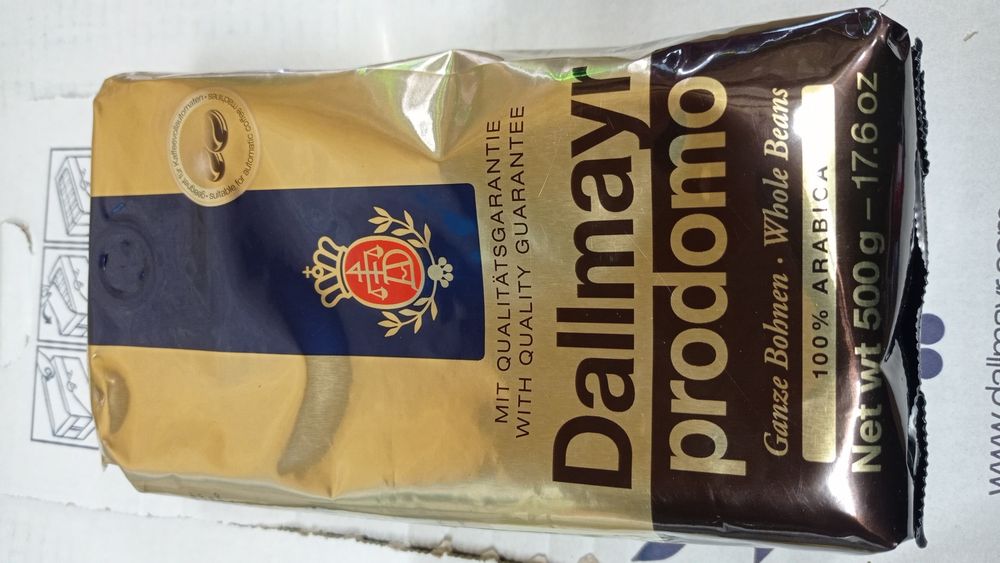 кава зерно Dallmayr Prodomo 500гр Далмаєр