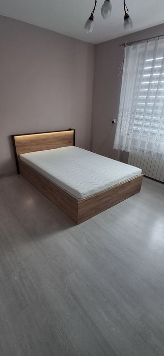 Łóżko podświetlane