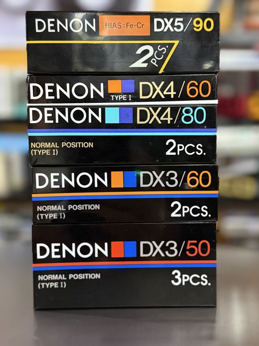Продам аудио кассеты Denon DX