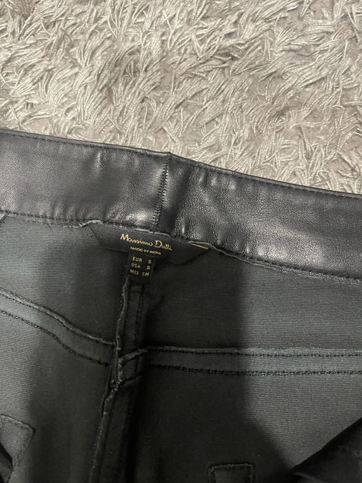 Продам брюки женские кожа Massimo dutti