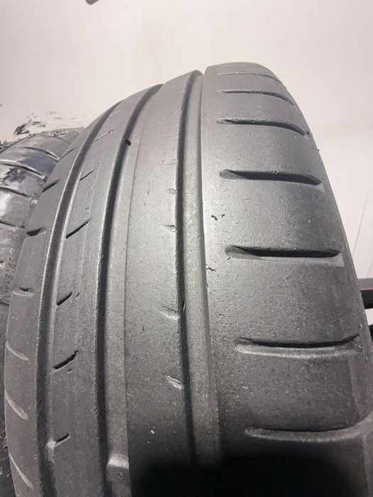 Opony letnie Dunlop 185/60 R15 komplet 2szt stan uzywany #L1397