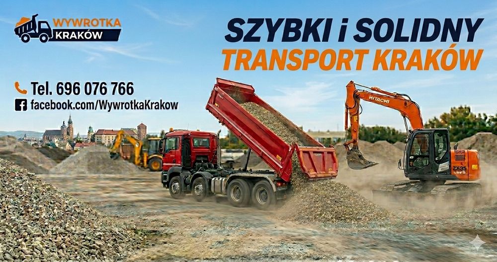 Kruszywa kamień tluczeń na podbudowę drogę podwórko z dostawą