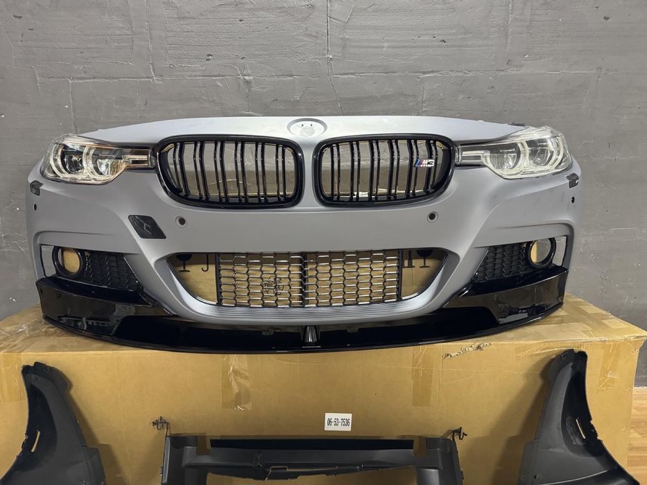 Комплект F30 MT Бампер губа фары ноздрі F30 MP Бампер решетка бмв ф30
