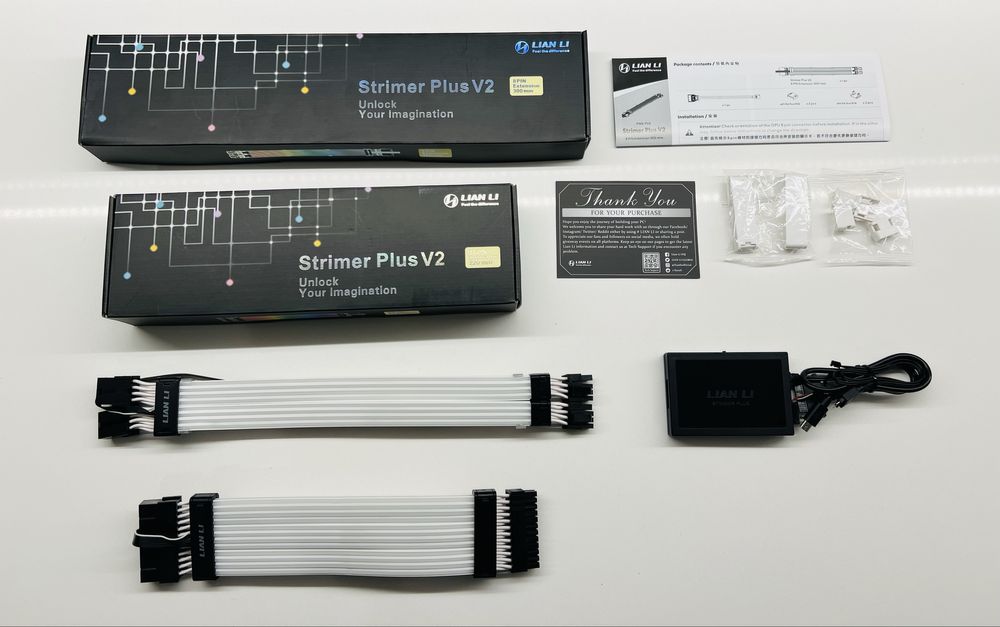 Kit Cabos RGB Lian Li Strimer Plus V2 – 24-Pin + 8-Pin