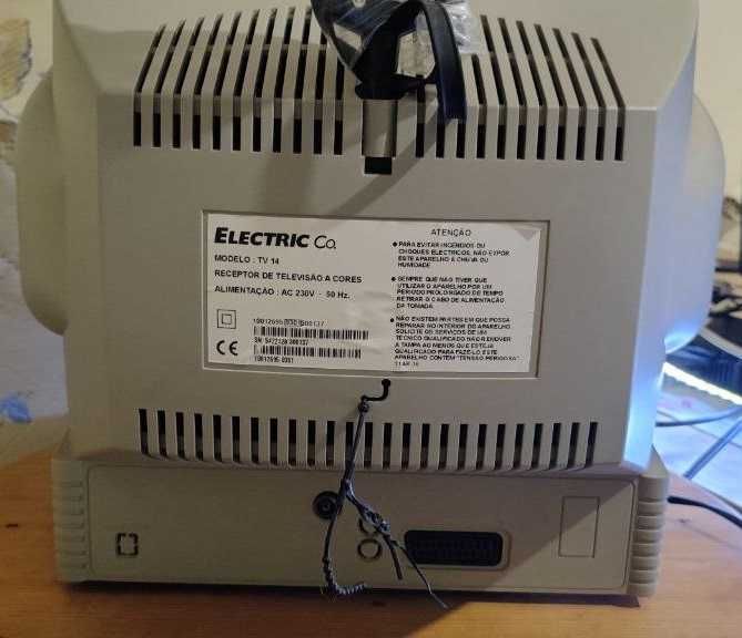 Tv a cores Electri Co 46cm diagonal com comando e TDT